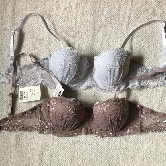 Bundle of 2 bras NWT strapless adjustable - Picture 1 of 6